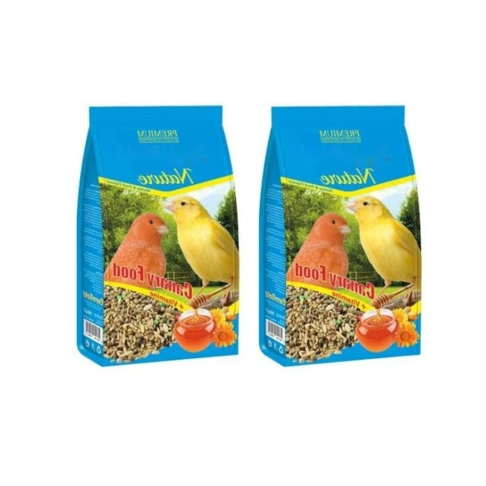 Ballı ve Meyveli Kanarya Yemi 500 Gr 2li Paket
