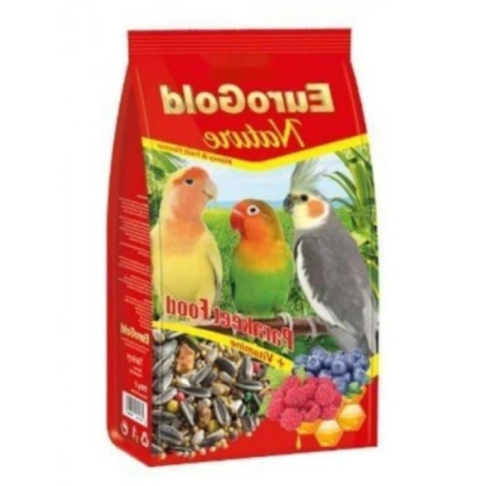 Ballı ve Meyveli Paraket Kuş Yemi 750 Gr