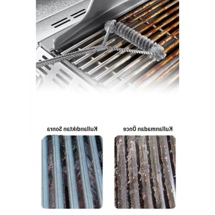 Barbekü Mangal Temizlik Fırçası - Uzun Ömürlü