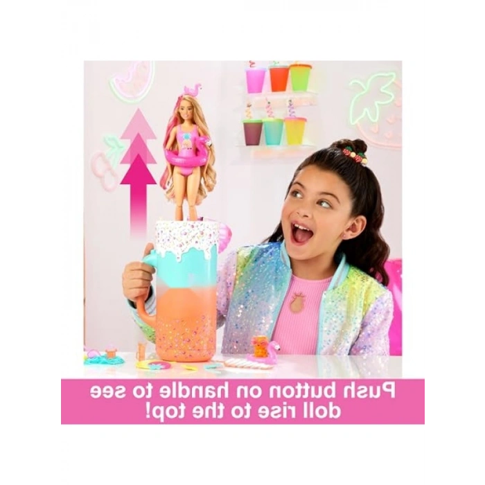 Barbie Pop Reveal Sürpriz Bardak Oyun Seti - 15+ Eğlenceli Sürpriz