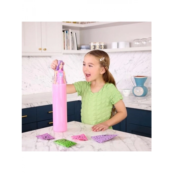Barbie Renk Değiştiren Bebek ve Aksesuar Seti