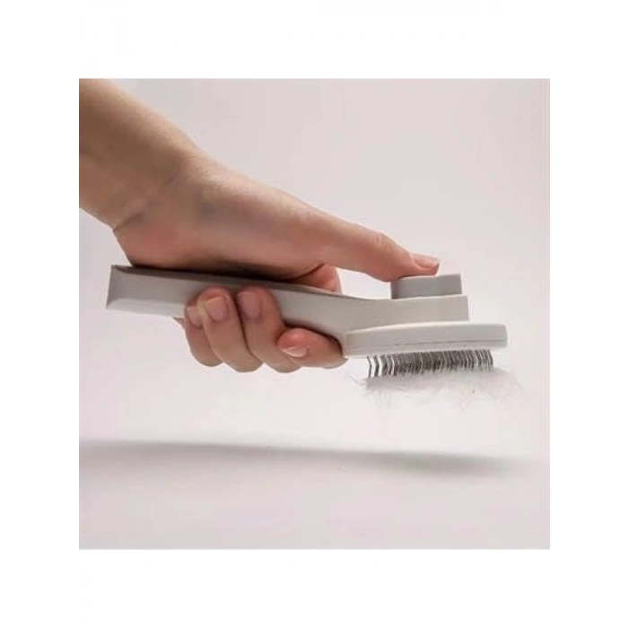 Basmalı Tüy Toplayıcı Masaj Etkili Pet Fırçası