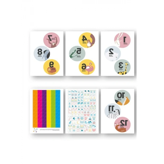 Bebek Sticker Seti - Eğlenceli ve Yaratıcı Tasarımlar