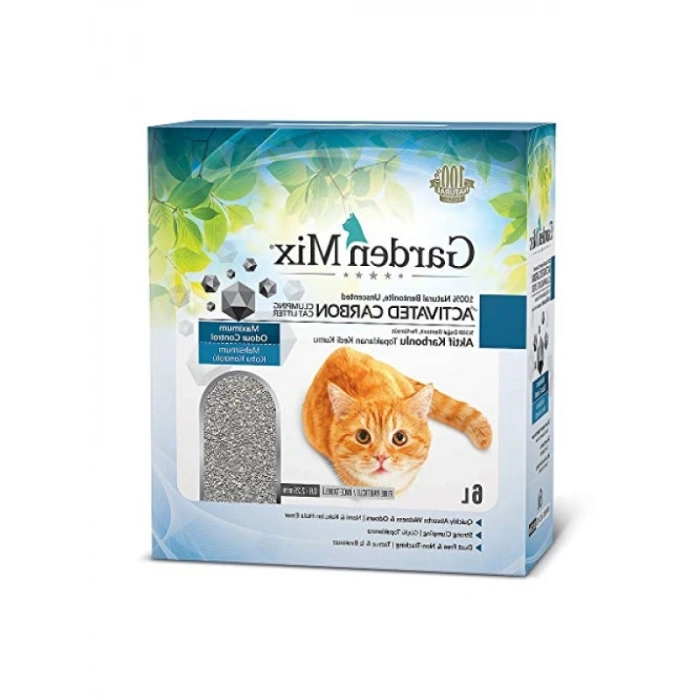 Bentonit Aktif Karbonlu Kedi Kumu – 6 Litre Konforlu Kullanım