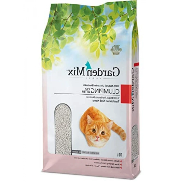 Bentonit Parfümsüz İnce Kedi Kumu 10 L