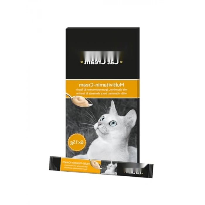 Besleyici Multivitaminli Sıvı Kedi Ödülü - 6x15gr