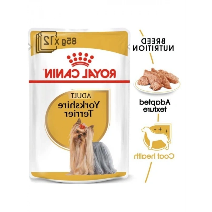 Besleyici Yorkshire Konserve Köpek Maması 12 x 85 Gr
