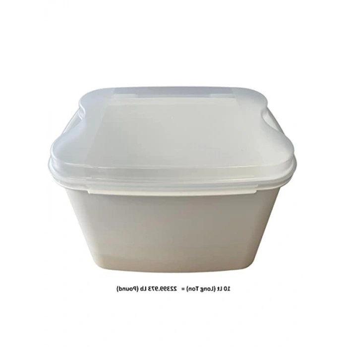 Beyaz Masal Saklama Kabı Seti (10 L + 4,5 L + 1,6 L)