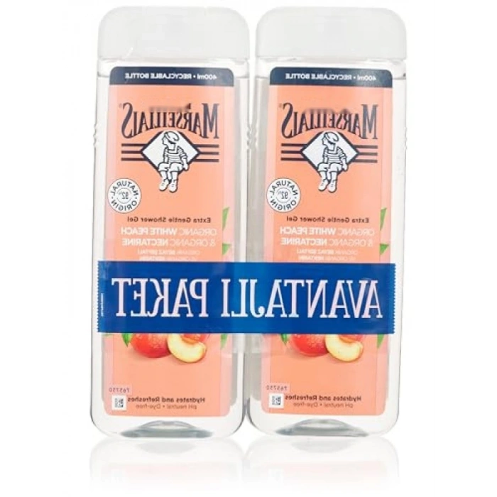 Beyaz Şeftali ve Nektarin Duş Jeli 800 ml - Nemlendirici ve Ferahlatıcı