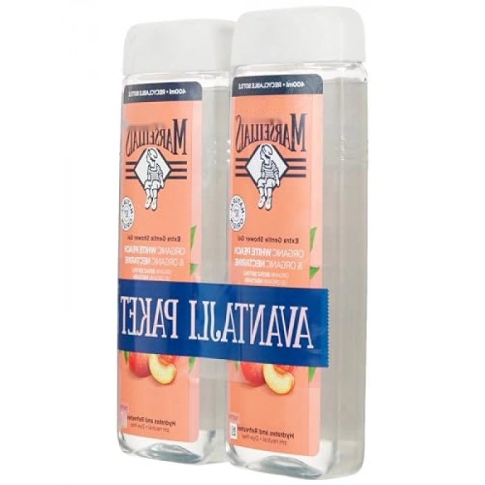 Beyaz Şeftali ve Nektarin Duş Jeli 800 ml - Nemlendirici ve Ferahlatıcı