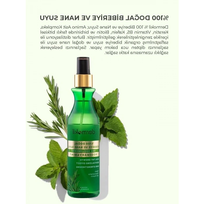 Biberiye ve Nane Özlü Saç Güçlendirici Tonik | 250ml