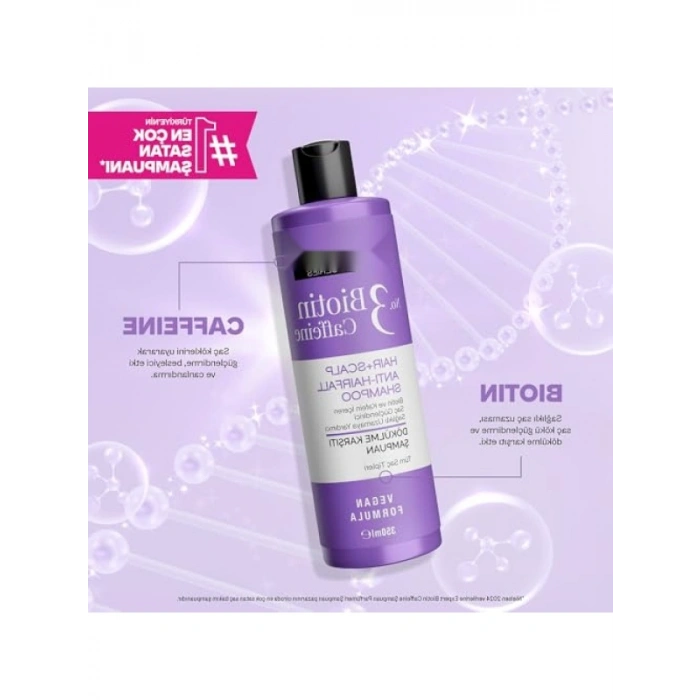 Biotin Caffein Şampuan ve Tonik Seti - 350ml + 200ml