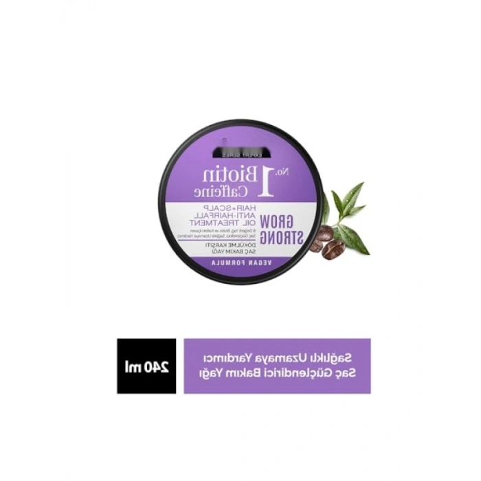 Biotin & Kafein İçeren Saç Güçlendirici Bakım Yağı 240 ml
