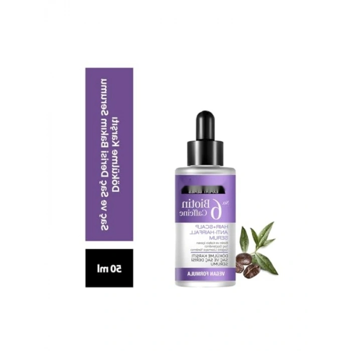 Biotin ve Kafein İçeren 50 ml Dökülme Karşıtı Saç Bakım Serumu