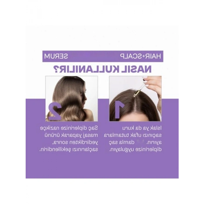 Biotin ve Kafein İçeren 50 ml Dökülme Karşıtı Saç Bakım Serumu