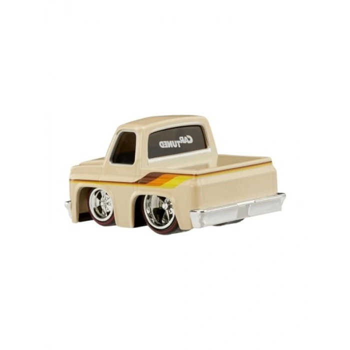 Biriktirilebilir Krem Rengi Custom Araba Modeli, 1987 Chevy C10