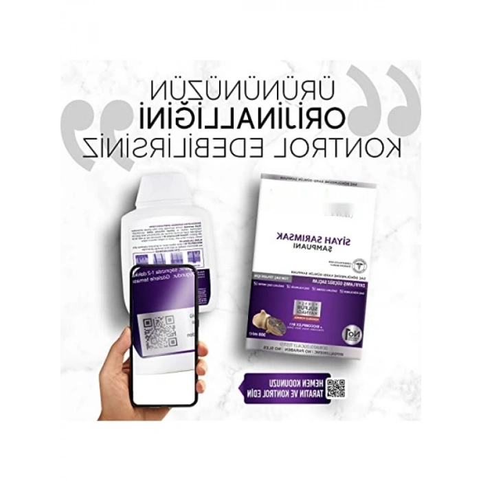 Bitkisel Siyah Sarımsak Ekstraktı ile Saç Dökülmesine Karşı Şampuan (300 ml)