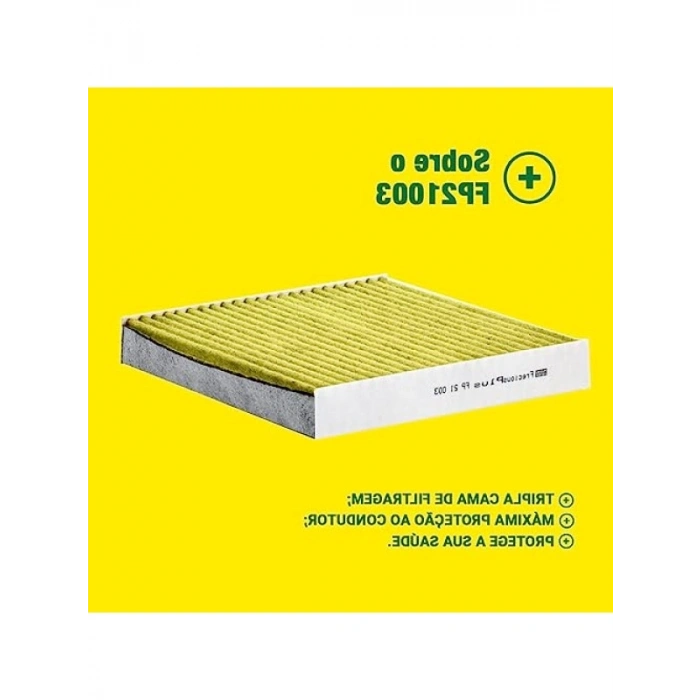 Biyo-Fonksiyonel Kabin Filtresi - A Boyutu 211 mm