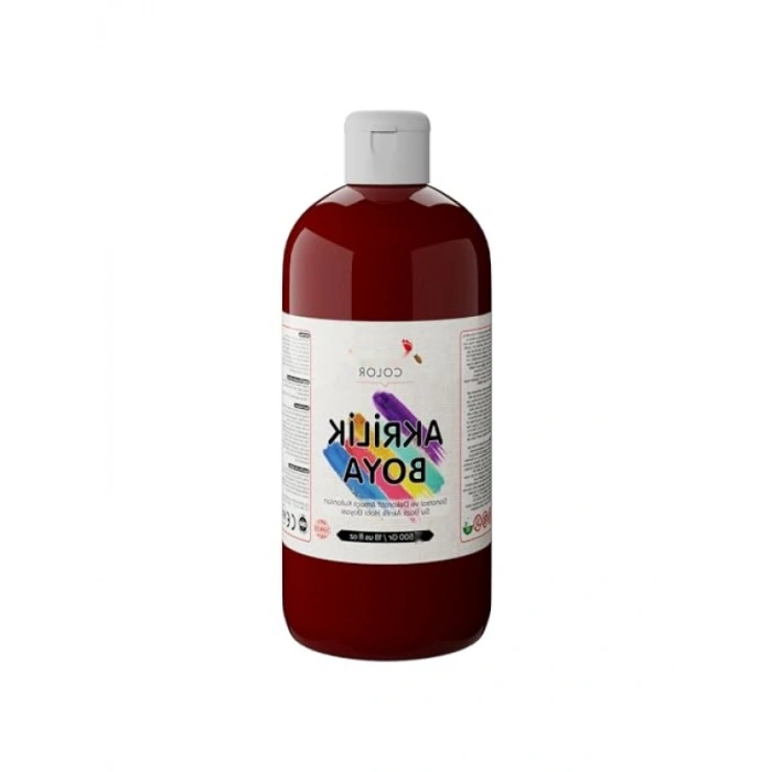 Bordo Akrilik Boya - 500 gr