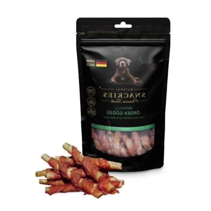 Brokolili Ördek Göğsü Köpek Ödülü - 170 Gr
