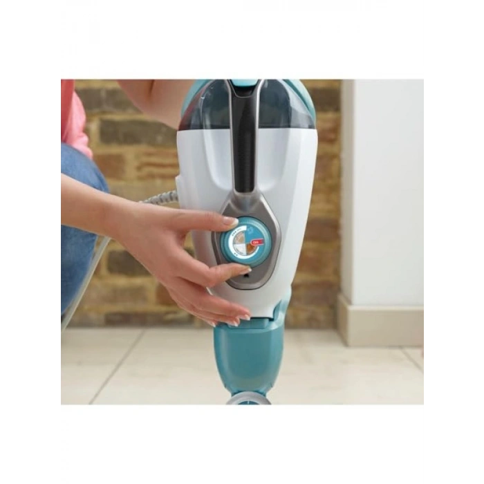 Buharlı Süpürge, 1600W, 13 Aksesuar ile Çok Amaçlı Temizlik