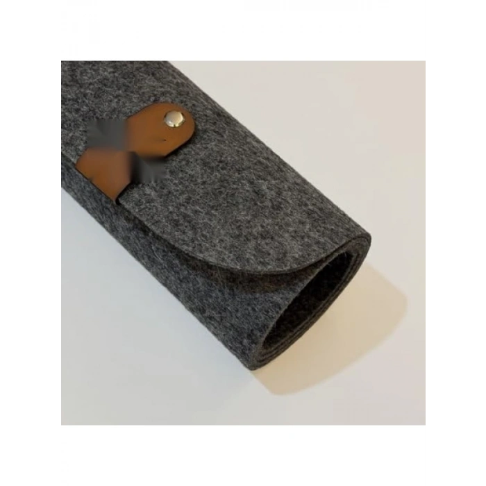 Büyük Boy Koyu Gri Keçe Mousepad, 50x100 CM