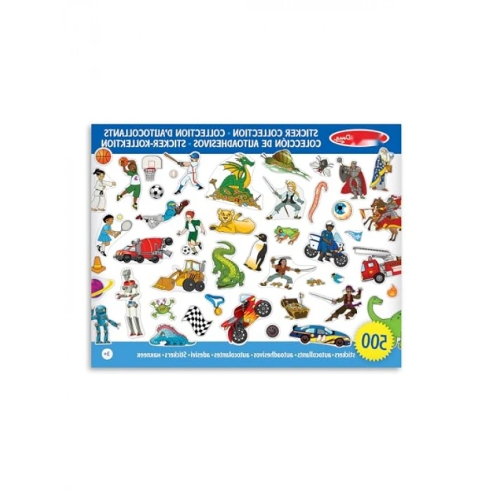 Büyük Çıkartma Koleksiyonu, 500+ Sticker İçeren