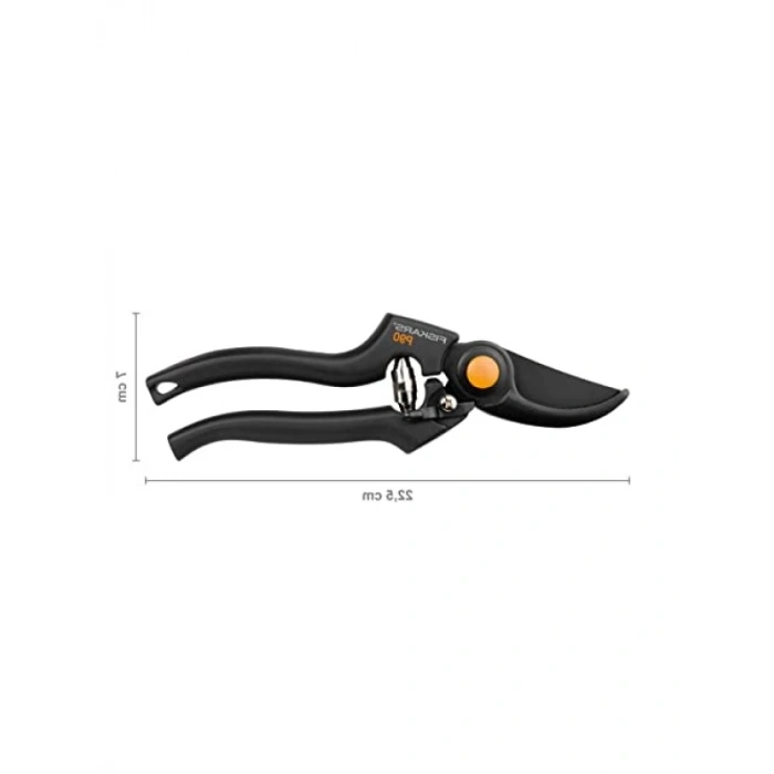 Bypass Bıçaklı Budama Makası - 22,5 cm Uzunluk, Kesme Çapı 2,6 cm