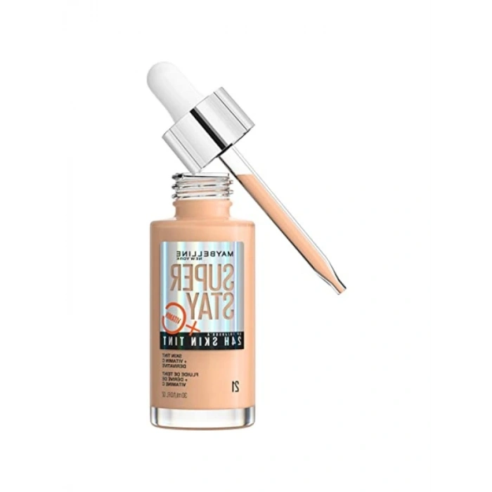 C Vitamini İçeren Fondöten | Super Stay Skin Tint | 21