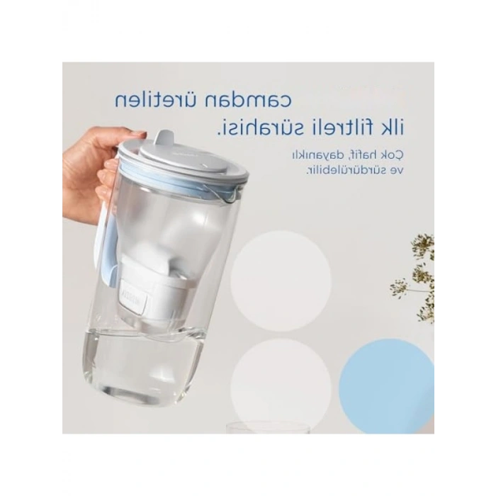 Cam Su Arıtma Sürahisi - 2,5 L Kapasiteli