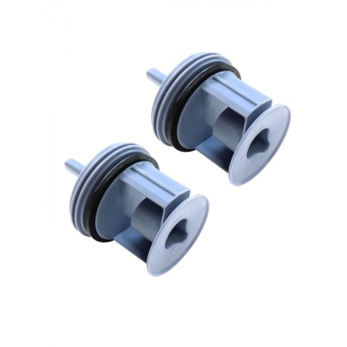 Çamaşır Makinesi Pompa Filtre Kapağı - 2li Set