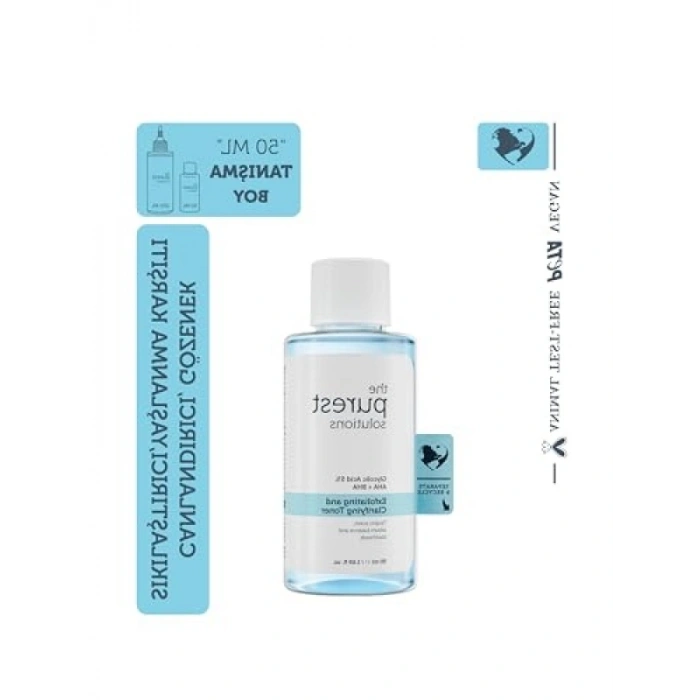 Canlandırıcı Glikolik Asit Mavi Tonik - 50 ml Seyahat Boy