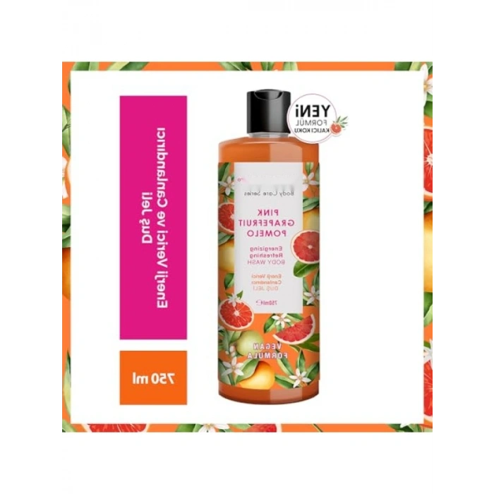 Canlandırıcı ve Nemlendirici Duş Jeli - Greyfurt ve Pamelo, 750 ml
