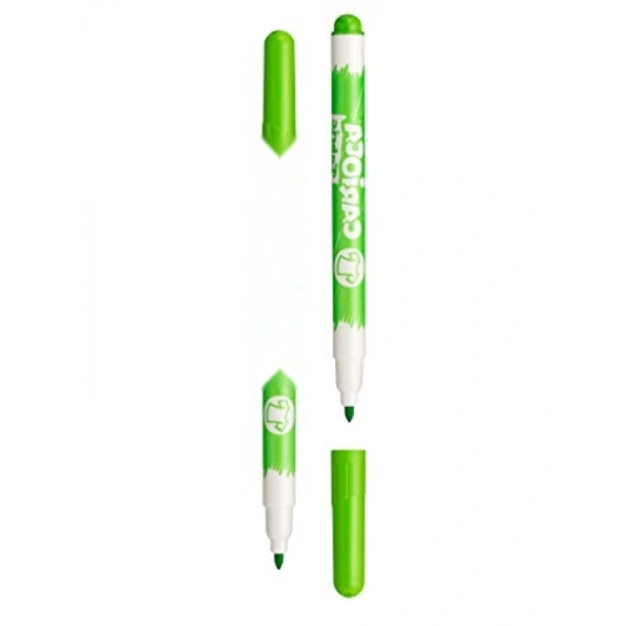 Canlı Renklerde Keçeli Kumaş Boya Kalemi - 10lu Set