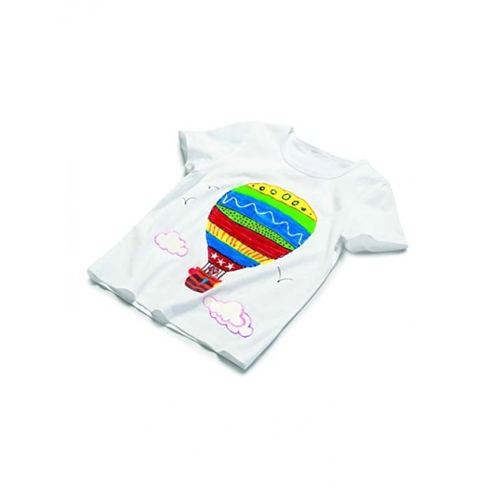 Canlı Renklerde Keçeli Kumaş Boya Kalemi - 10lu Set