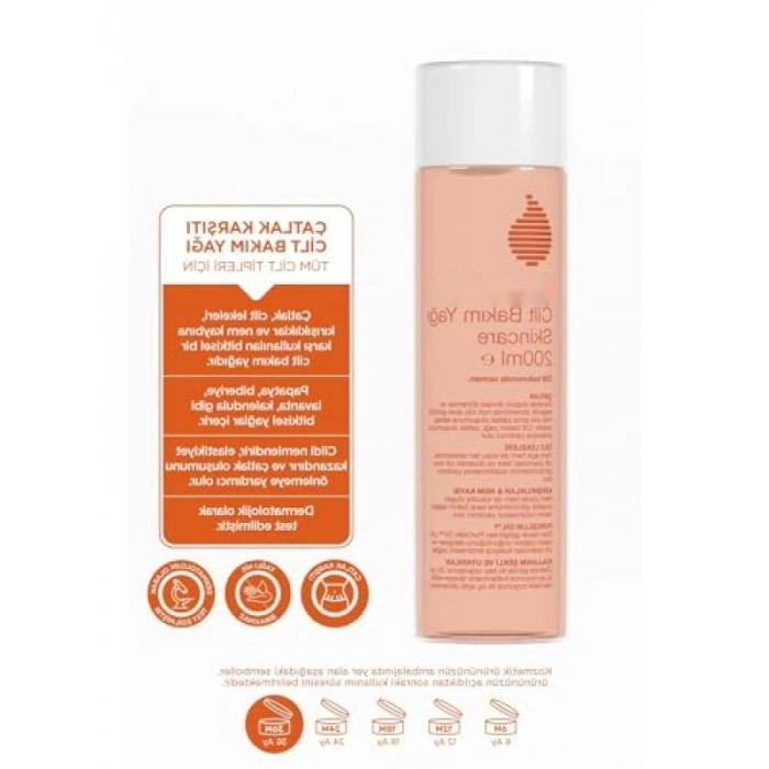 Çatlak Karşıtı ve Nemlendirici Cilt Bakım Yağı - 200 ml