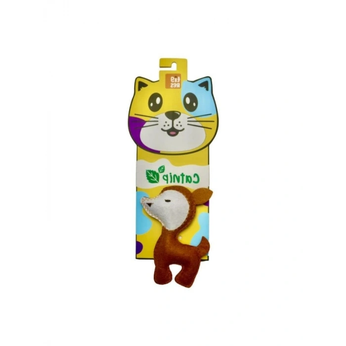 Catnipli Ceylan Şeklinde Eğlenceli Kedi Oyuncağı