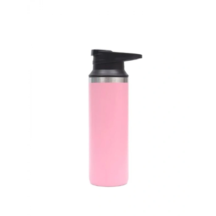 Çelik İçli Termos, 500 ml Kapasite, Pembe Renk