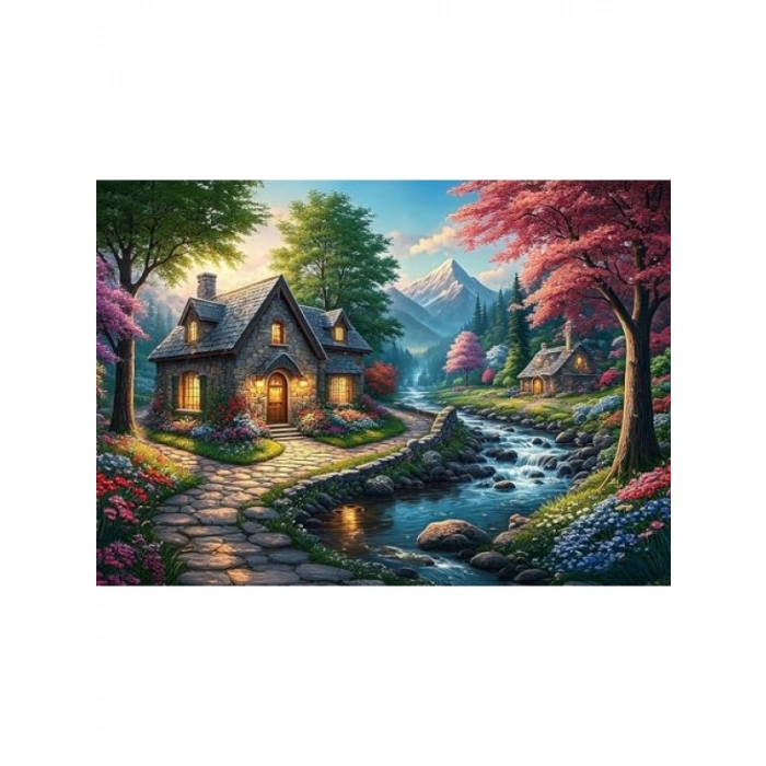 Cennet Vadisi 1000 Parça Puzzle, Gelişmiş Zorluk Seviyesi