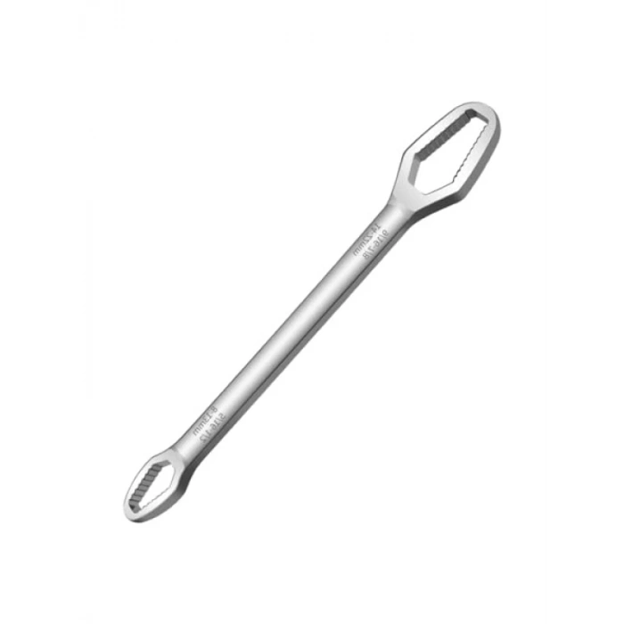 Çift Ağızlı Kendinden Sıkma Anahtar, Çelik, 8-22 mm