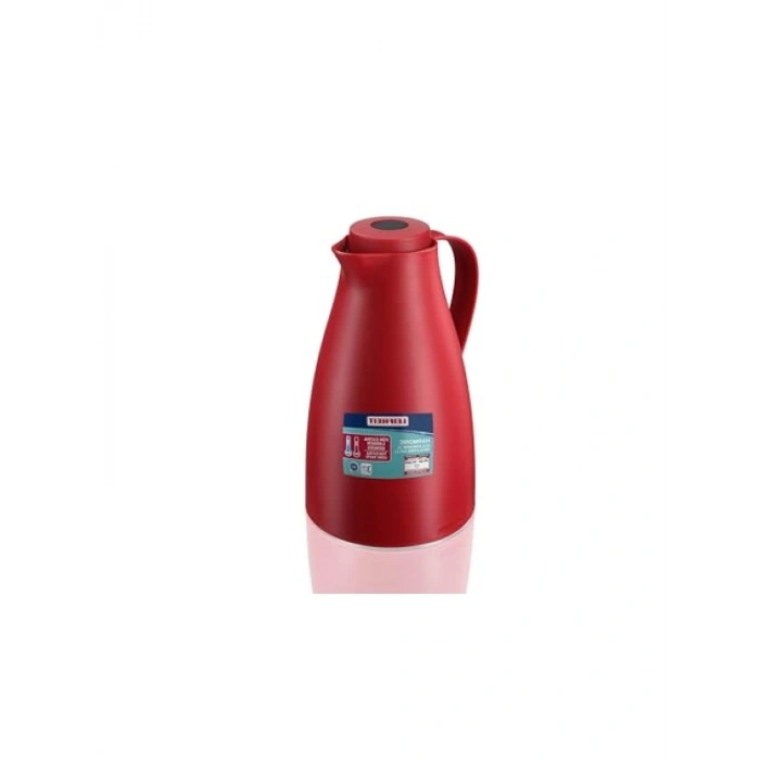 Çift Duvarlı Kırmızı Termos 1 Litre