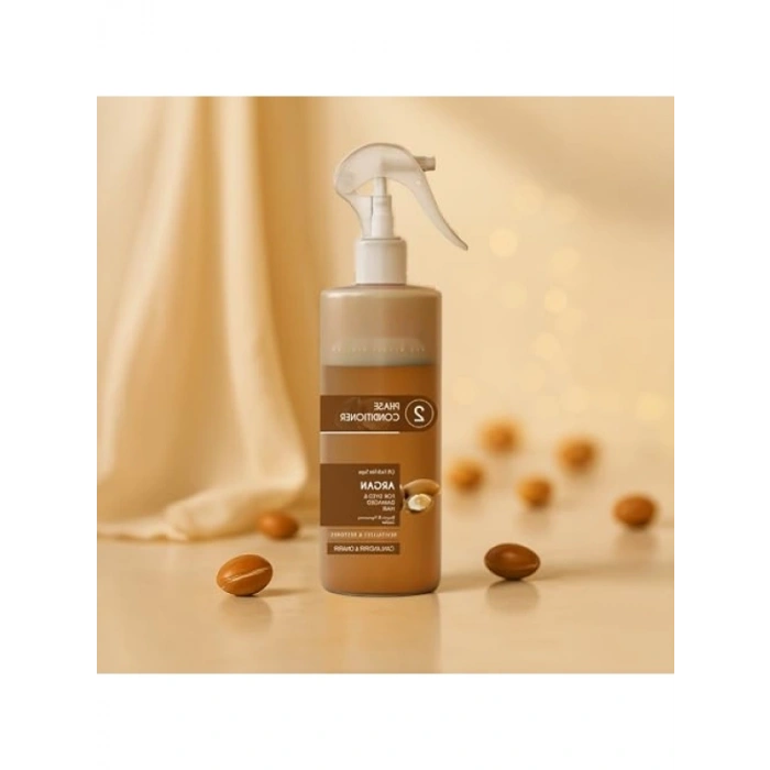 Çift Fazlı Argan Yağı İçeren Fön Suyu - 400 ml