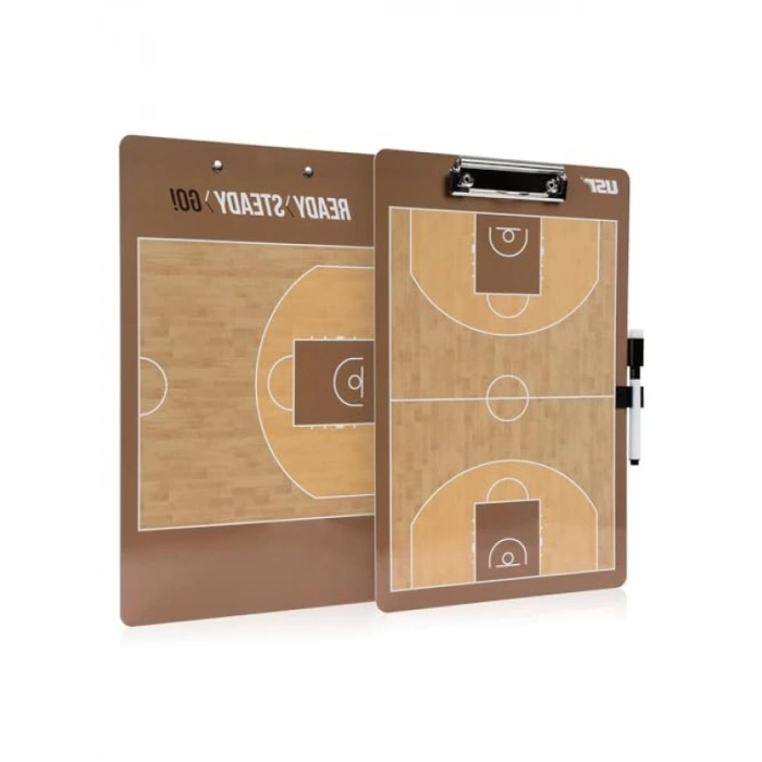 Çift Taraflı Basketbol Taktik Tahtası - 35x22 cm