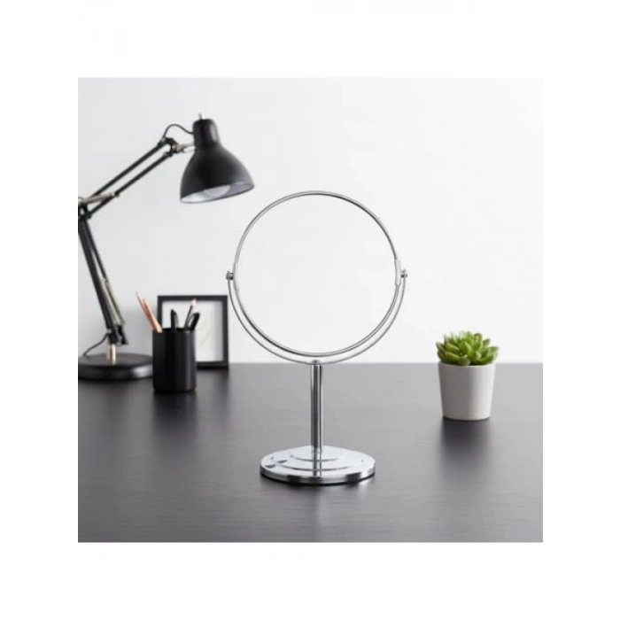Çift Taraflı Büyüteçli Makyaj ve Tıraş Aynası (16 cm)