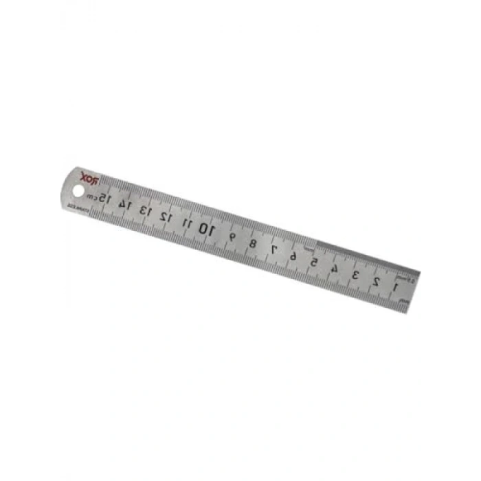 Çift Taraflı Çelik Cetvel, 150 mm