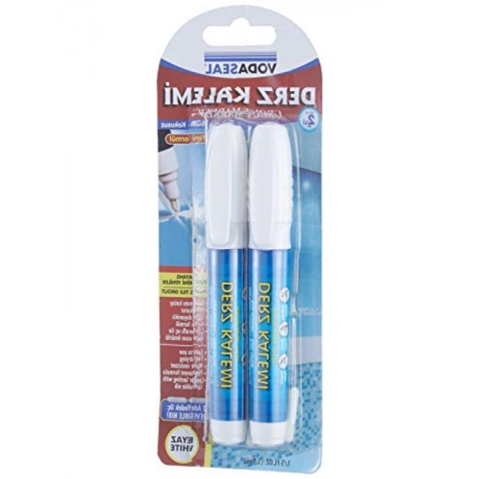 Çift Taraflı Derz Kalemi - Beyaz, Dayanıklı