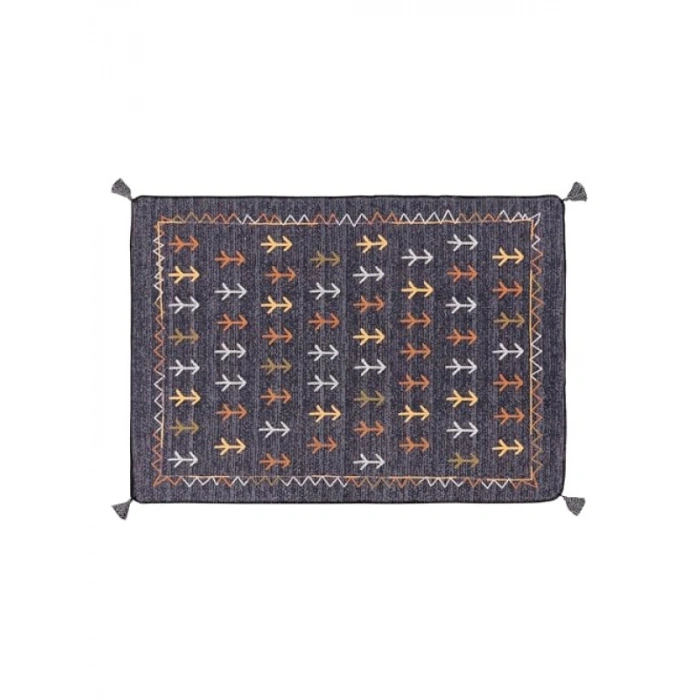 Çift Taraflı Pamuk ve Polyester Halı 120x180