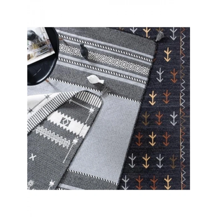 Çift Taraflı Pamuk ve Polyester Halı 120x180