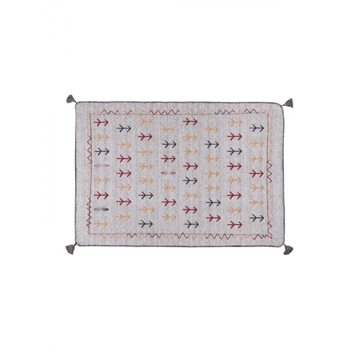 Çift Taraflı Pamuk ve Polyester Halı 120x180
