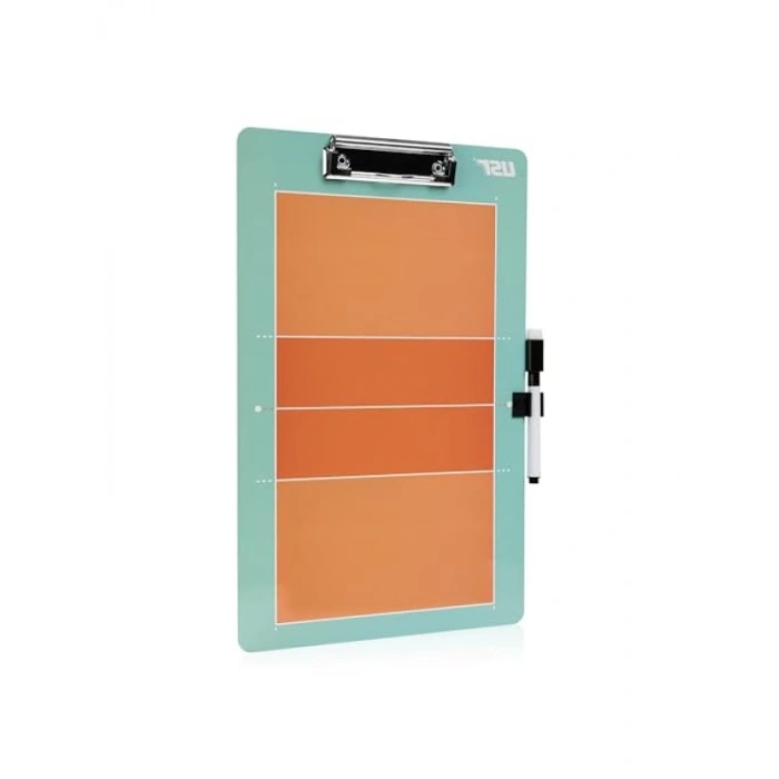 Çift Taraflı Voleybol Taktik Tahtası - 35x22 cm